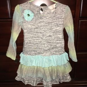 cotton/sweater dress (runs small)